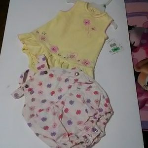 NWT Infant Onesie Dress & Playsuit Bundle
